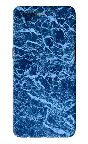 Blue Marble Oppo A3S Back Skin Wrap