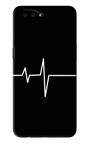 Heart Beats Oppo A3S Back Skin Wrap