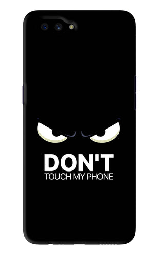 Don'T Touch My Phone Oppo A3S Back Skin Wrap