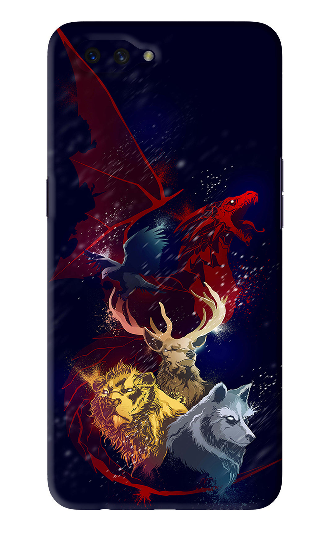Game Of Thrones Oppo A3S Back Skin Wrap