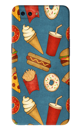 Foodie Oppo A3S Back Skin Wrap