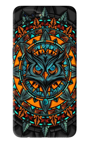 Angry Owl Art Oppo A3S Back Skin Wrap