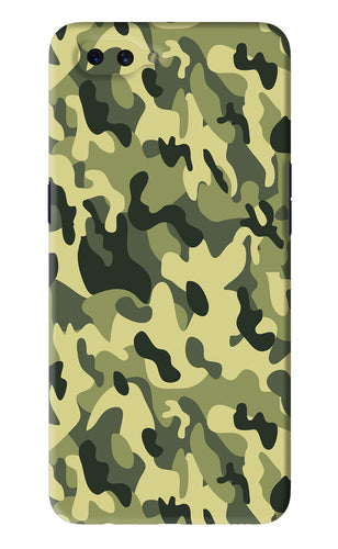 Camouflage Oppo A3S Back Skin Wrap