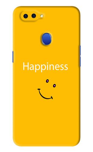 Happiness With Smiley Oppo A5 Back Skin Wrap