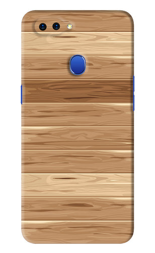 Wooden Vector Oppo A5 Back Skin Wrap
