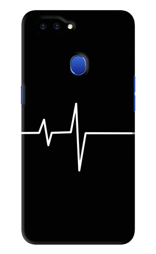 Heart Beats Oppo A5 Back Skin Wrap