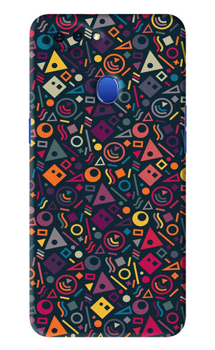 Geometric Abstract Oppo A5 Back Skin Wrap