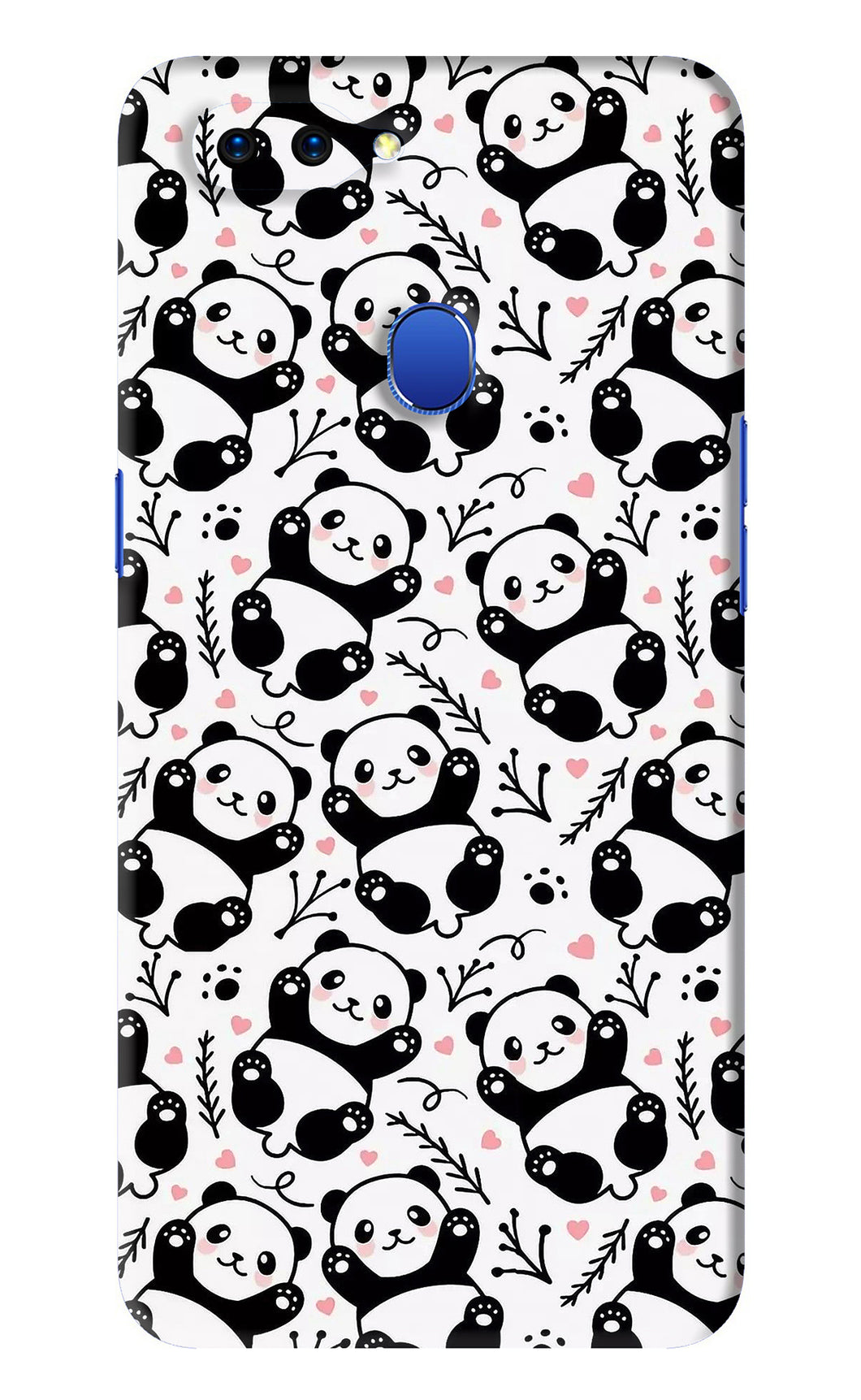 Cute Panda Oppo A5 Back Skin Wrap