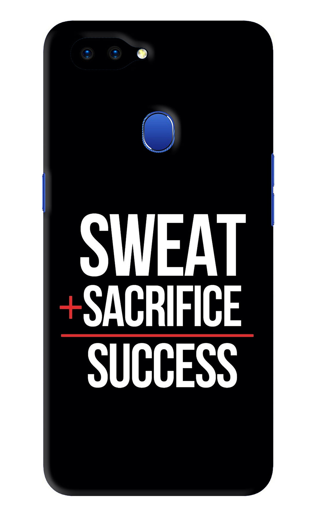 Sweat Sacrifice Success Oppo A5 Back Skin Wrap