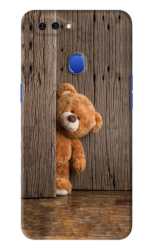 Teddy Wooden Oppo A5 Back Skin Wrap