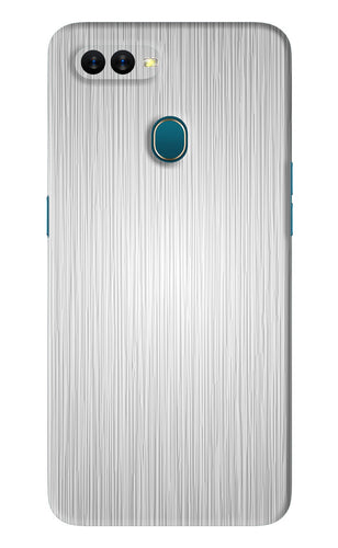 Wooden Grey Texture Oppo A5S Back Skin Wrap