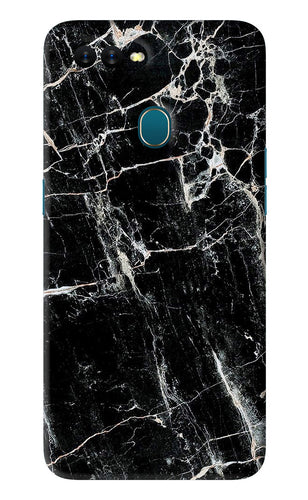 Black Marble Texture 1 Oppo A5S Back Skin Wrap