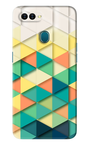 Abstract 1 Oppo A5S Back Skin Wrap