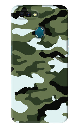 Camouflage 1 Oppo A5S Back Skin Wrap