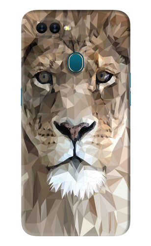 Lion Art Oppo A5S Back Skin Wrap