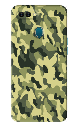 Camouflage Oppo A5S Back Skin Wrap