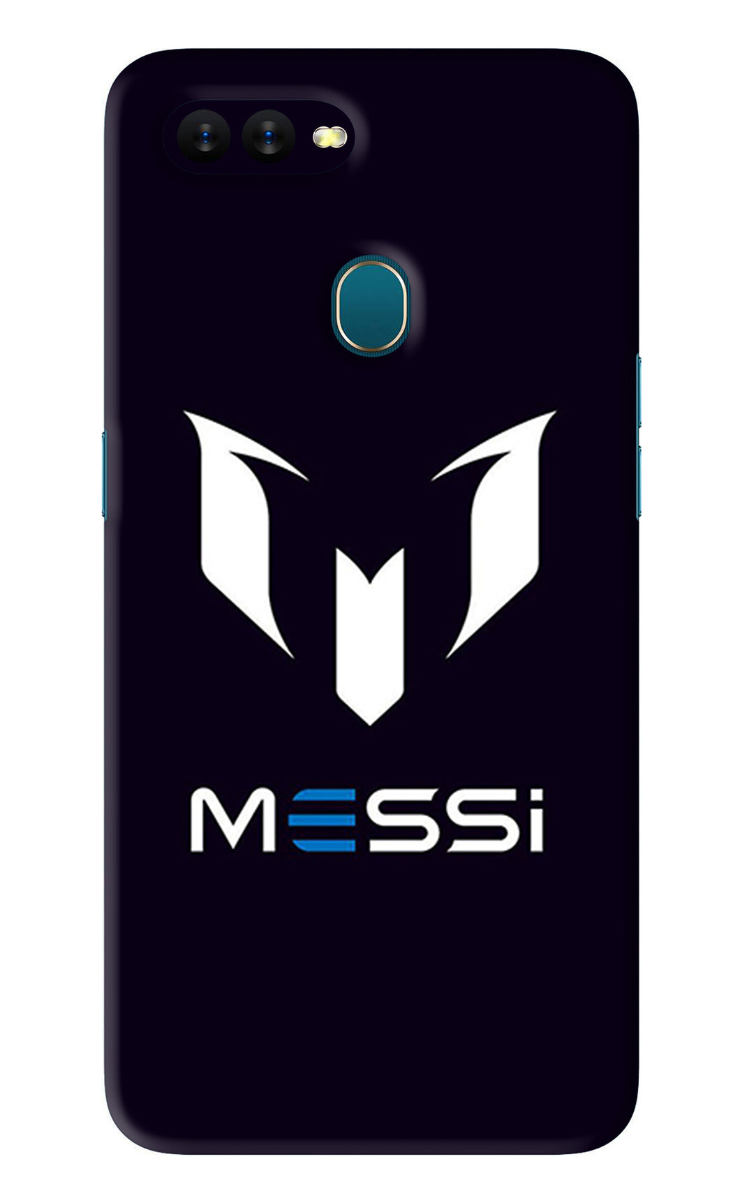 Messi Logo Oppo A7 Back Skin Wrap