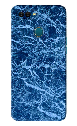 Blue Marble Oppo A7 Back Skin Wrap