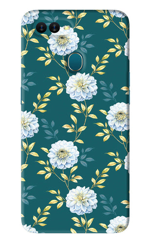 Flowers 5 Oppo A7 Back Skin Wrap