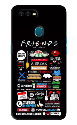 FRIENDS Oppo A7 Back Skin Wrap