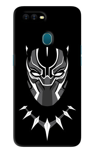 Black Panther Oppo A7 Back Skin Wrap