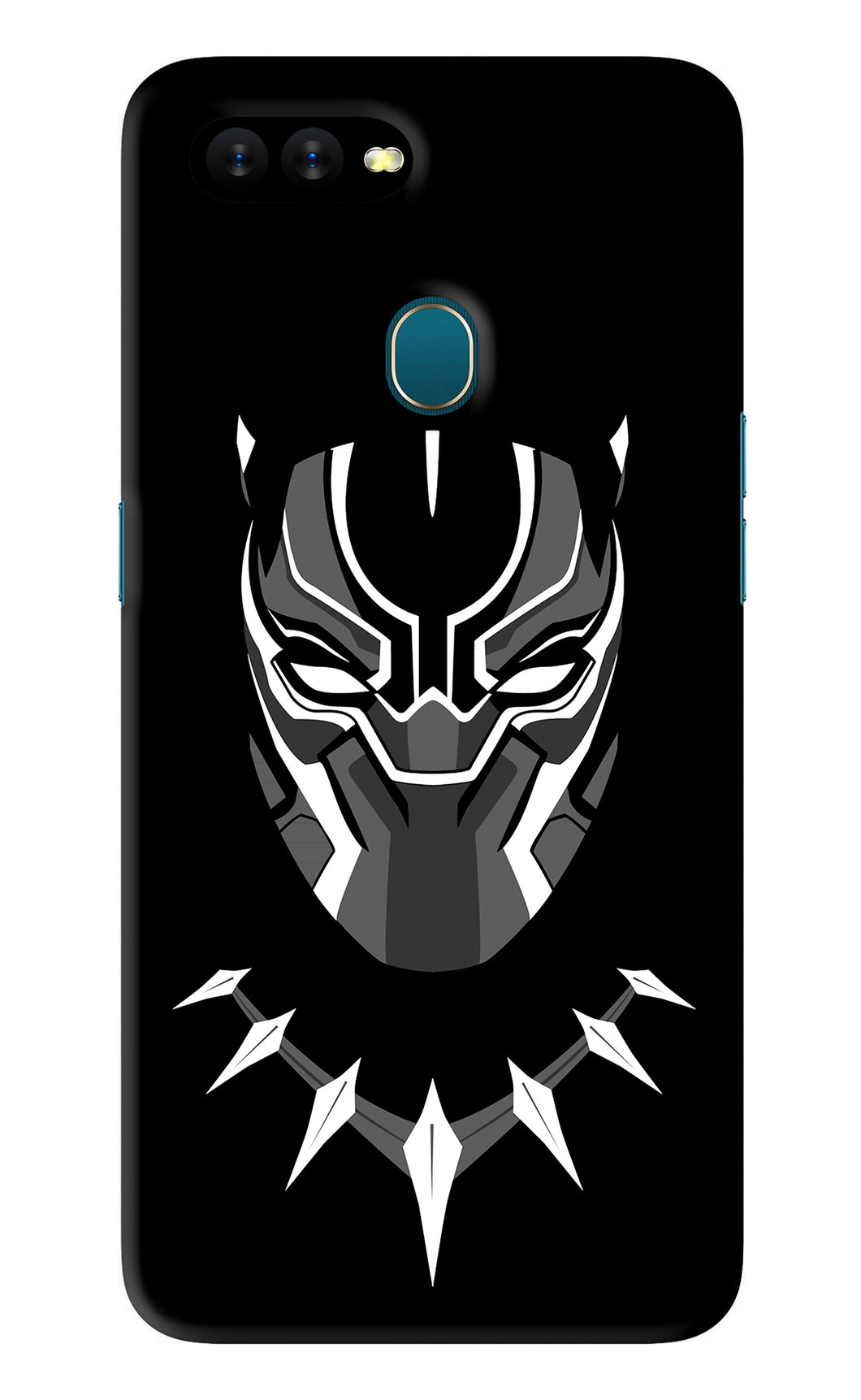 Black Panther Oppo A7 Back Skin Wrap