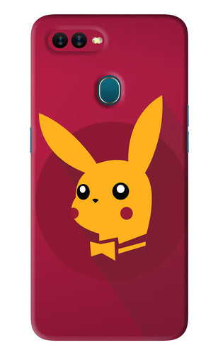 Pikachu Oppo A7 Back Skin Wrap