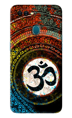 Om Cultural Oppo A7 Back Skin Wrap