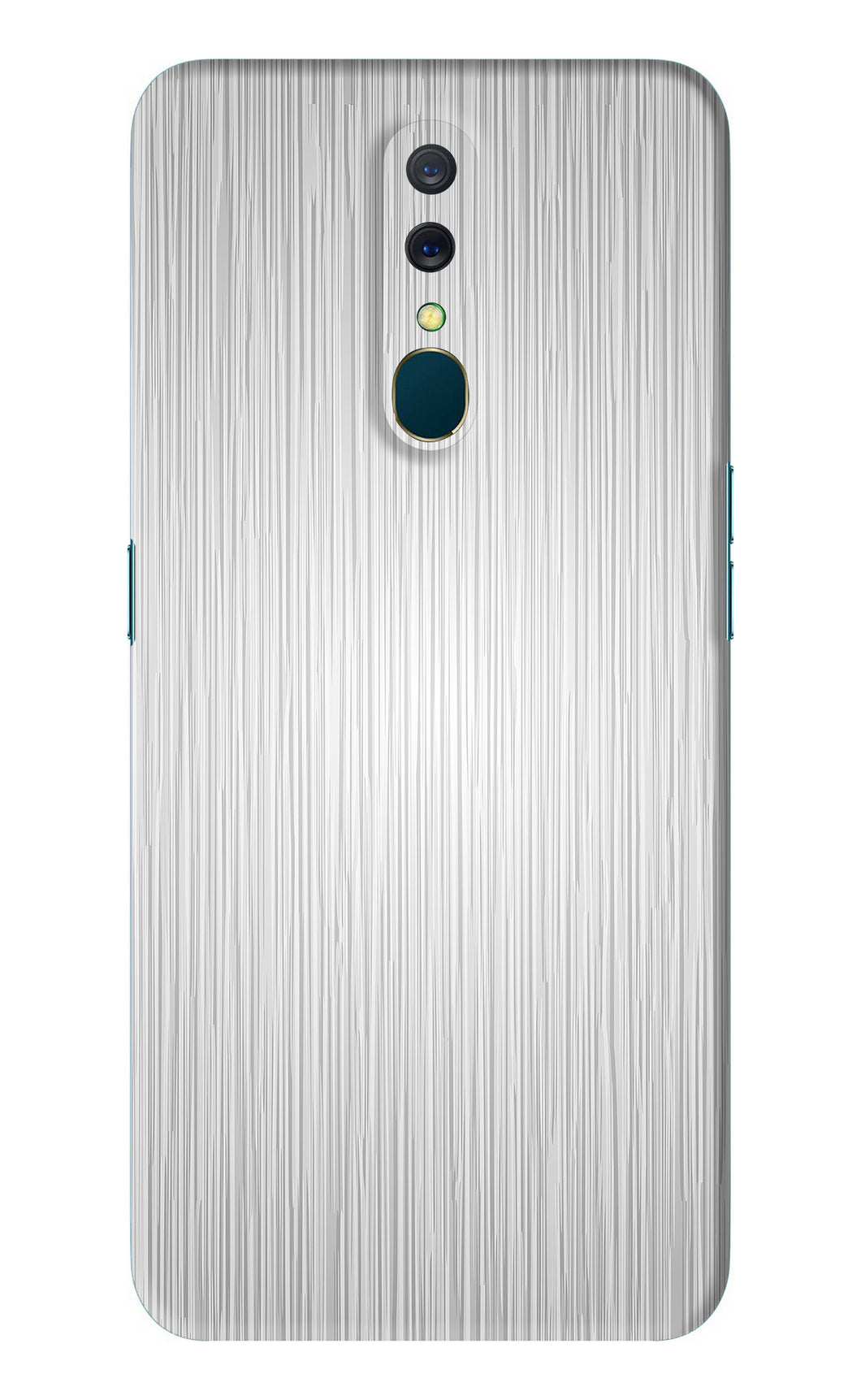 Wooden Grey Texture Oppo A9 Back Skin Wrap