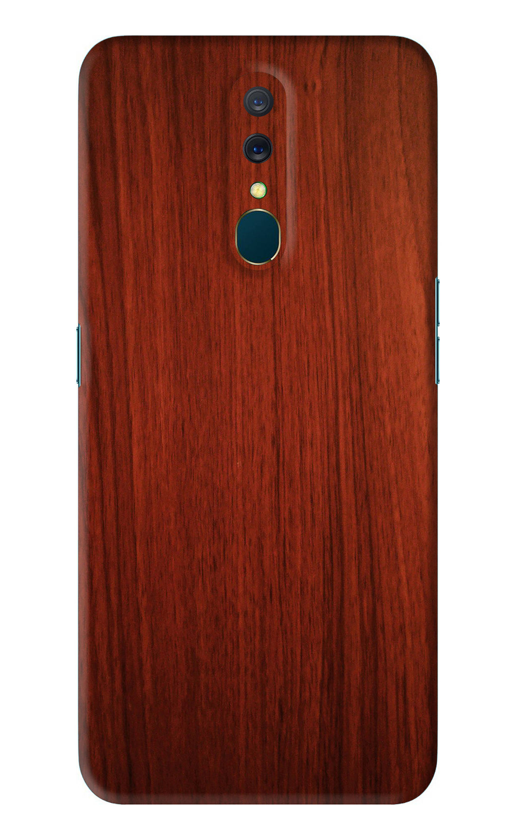 Wooden Plain Pattern Oppo A9 Back Skin Wrap
