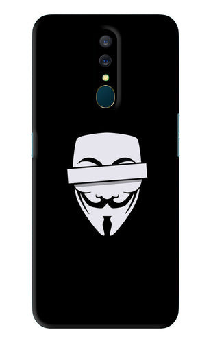 Anonymous Face Oppo A9 Back Skin Wrap