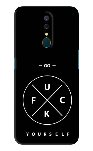 Go Fuck Yourself Oppo A9 Back Skin Wrap