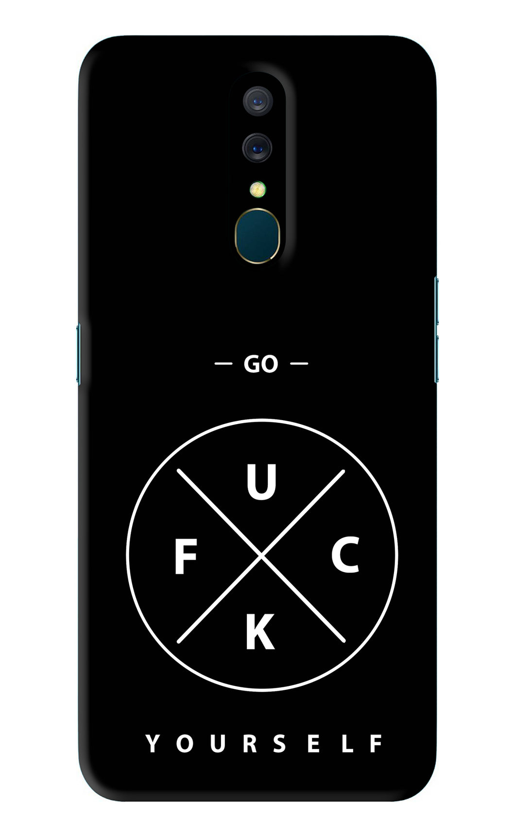 Go Fuck Yourself Oppo A9 Back Skin Wrap