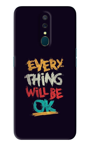 Everything Will Be Ok Oppo A9 Back Skin Wrap