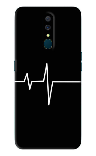Heart Beats Oppo A9 Back Skin Wrap