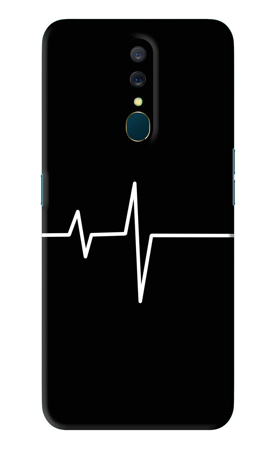 Heart Beats Oppo A9 Back Skin Wrap