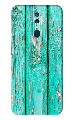 Blue Wood Oppo A9 Back Skin Wrap