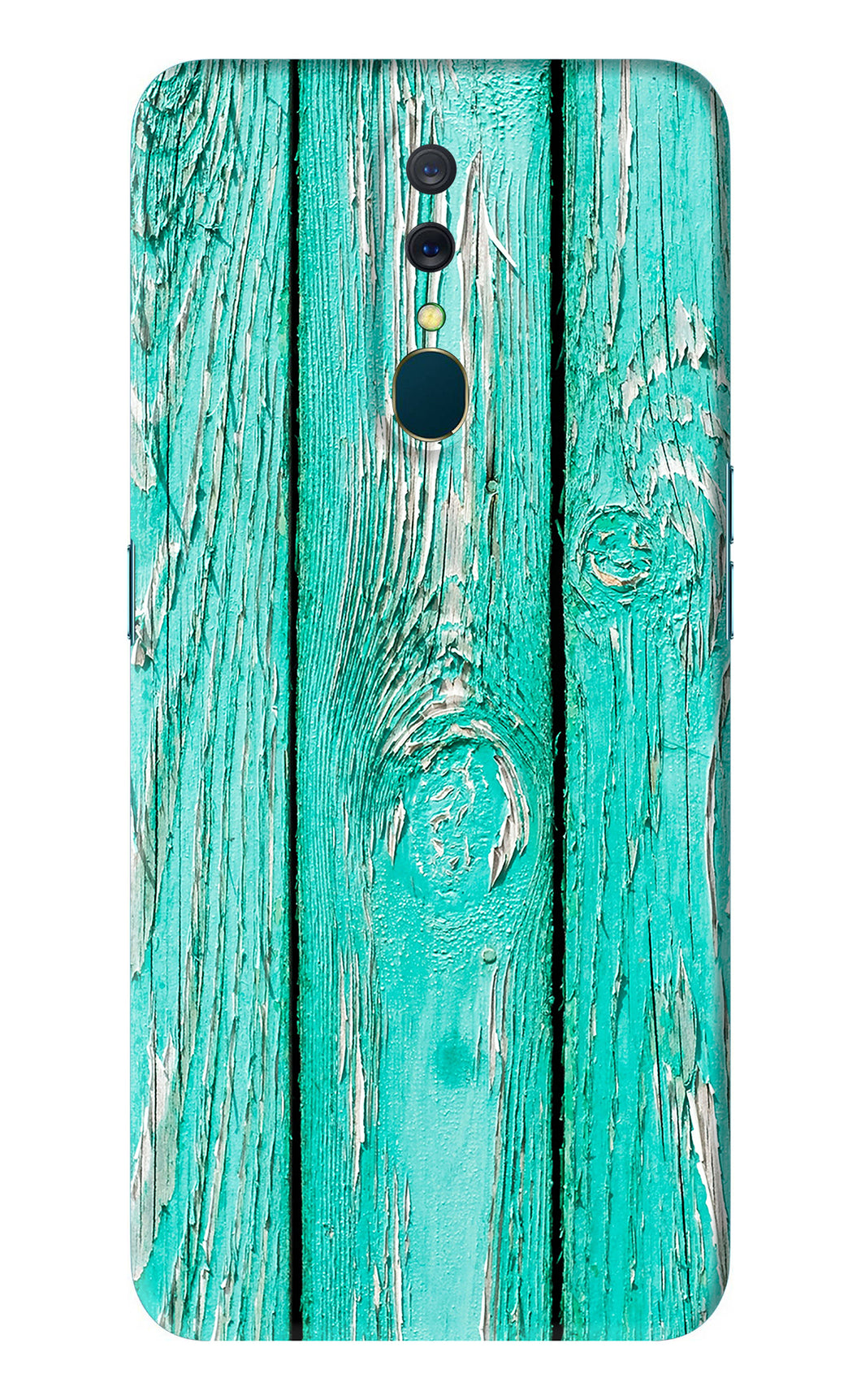 Blue Wood Oppo A9 Back Skin Wrap