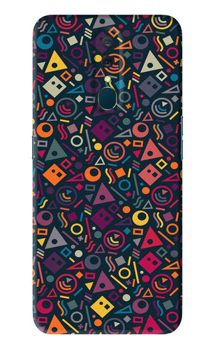 Geometric Abstract Oppo A9 Back Skin Wrap