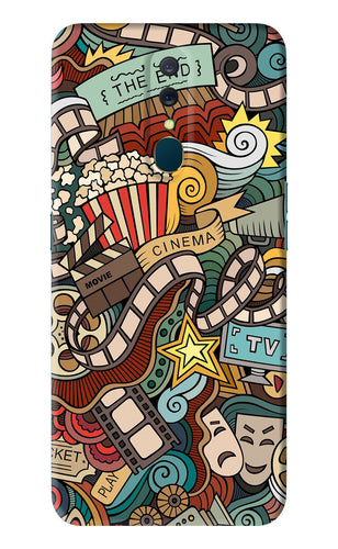 Cinema Abstract Oppo A9 Back Skin Wrap