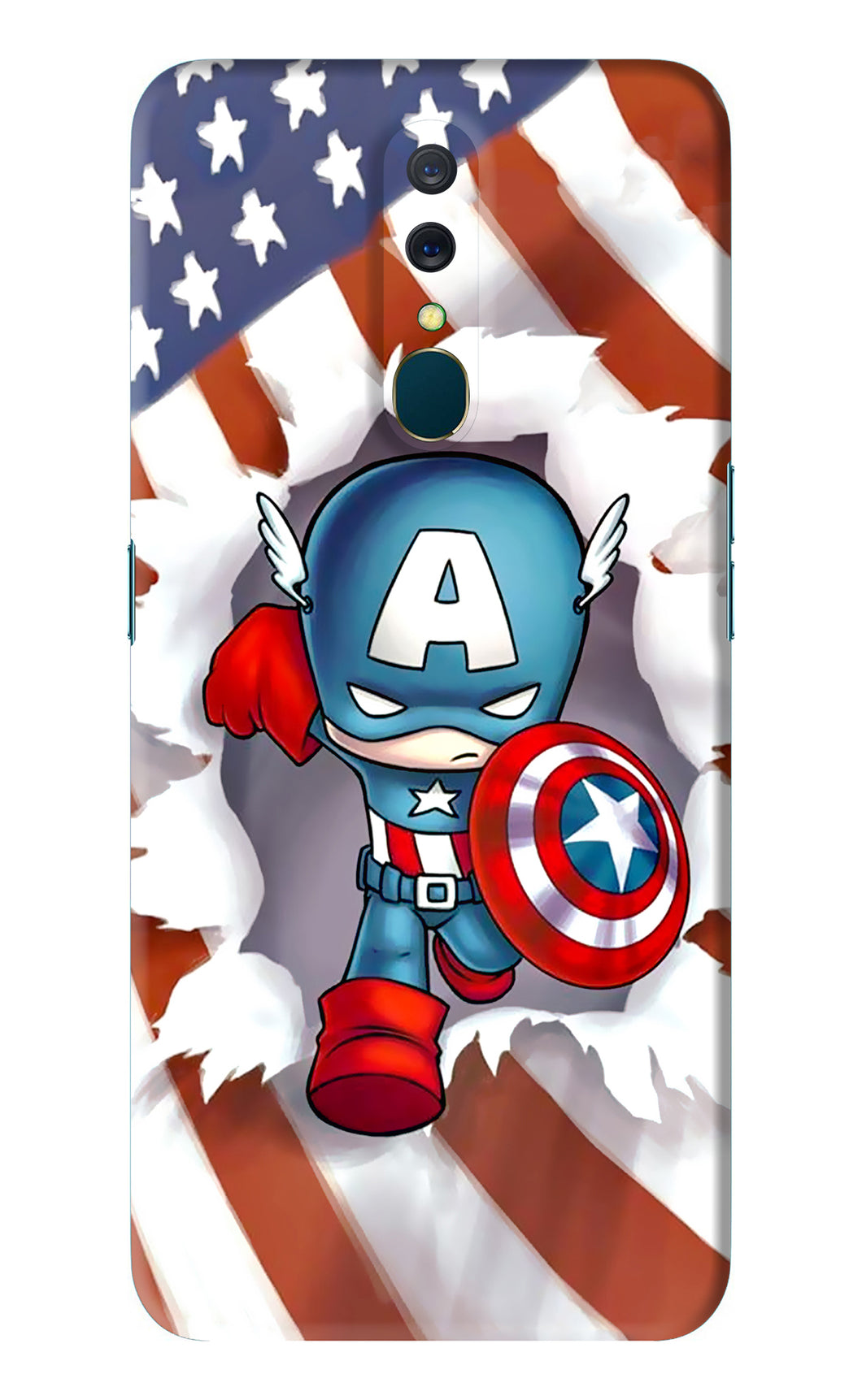Captain America Oppo A9 Back Skin Wrap