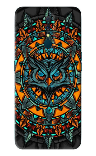 Angry Owl Art Oppo A9 Back Skin Wrap