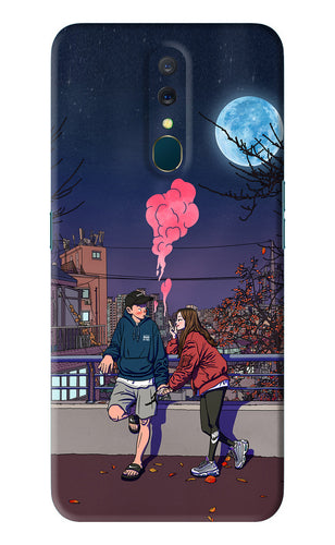 Chilling Couple Oppo A9 Back Skin Wrap