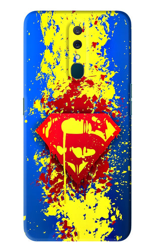 Superman logo Oppo A9 Back Skin Wrap