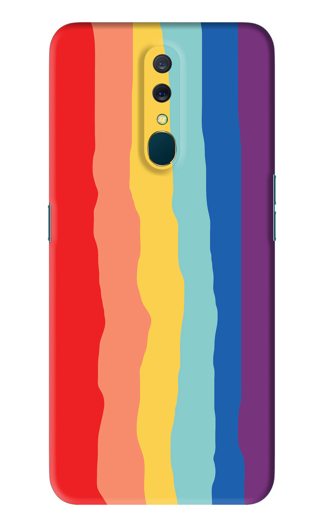 Rainbow Oppo A9 Back Skin Wrap