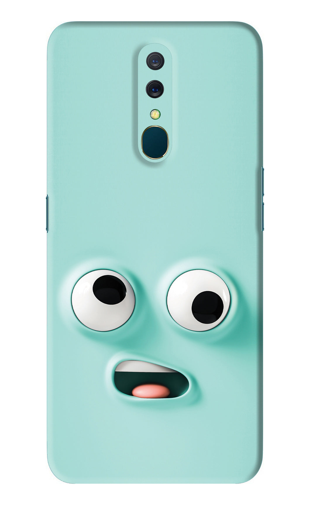 Silly Face Cartoon Oppo A9 Back Skin Wrap