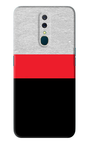 Tri Color Pattern Oppo A9 Back Skin Wrap