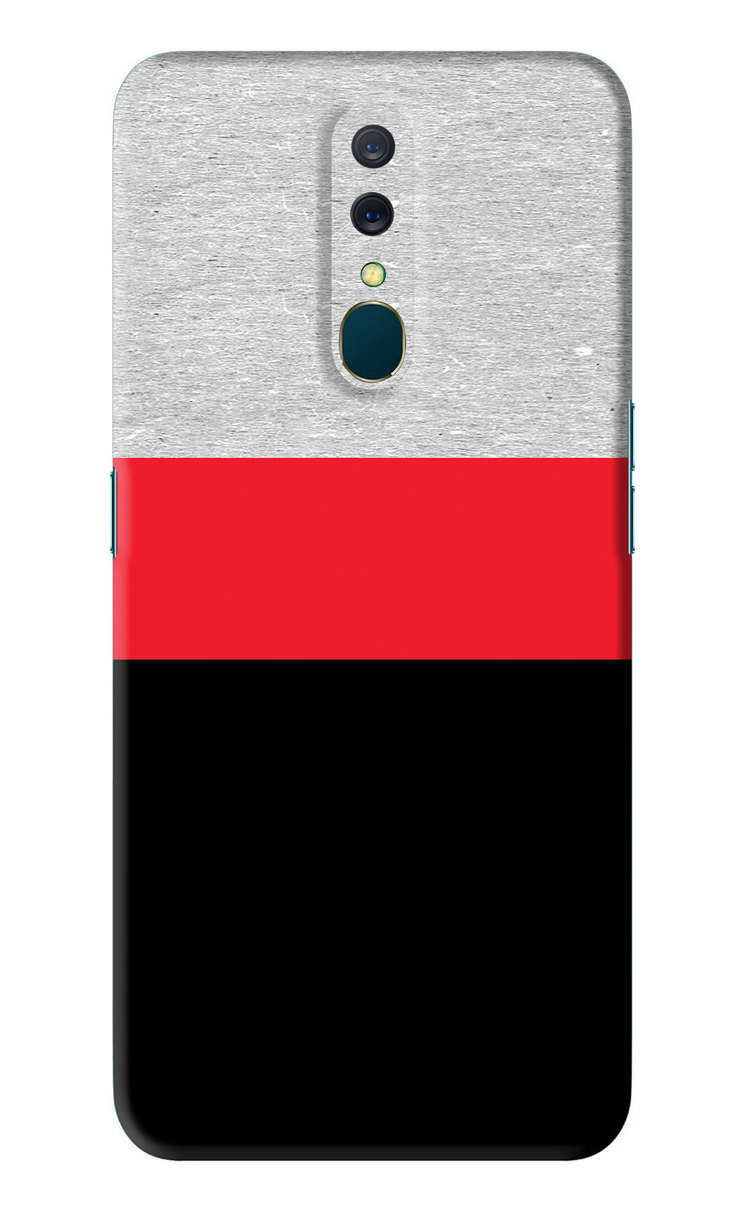 Tri Color Pattern Oppo A9 Back Skin Wrap
