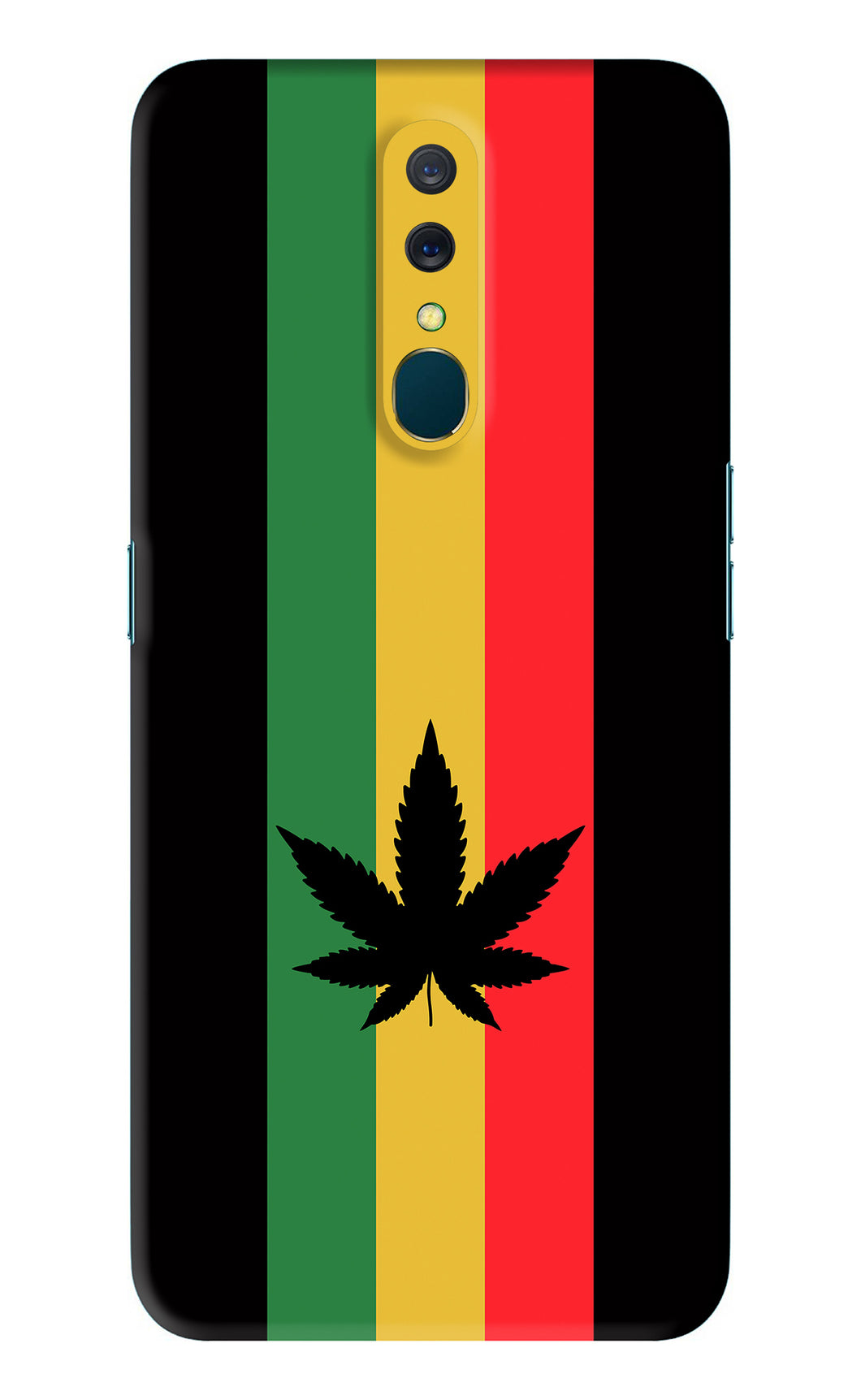 Weed Flag Oppo A9 Back Skin Wrap
