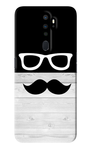 Mustache Oppo A9 2020 Back Skin Wrap
